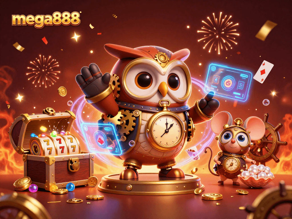 Mega888 menawarkan pengalaman permainan slot yang menarik dengan pelaksanaan padu dan ciri interaktif yang memukau.