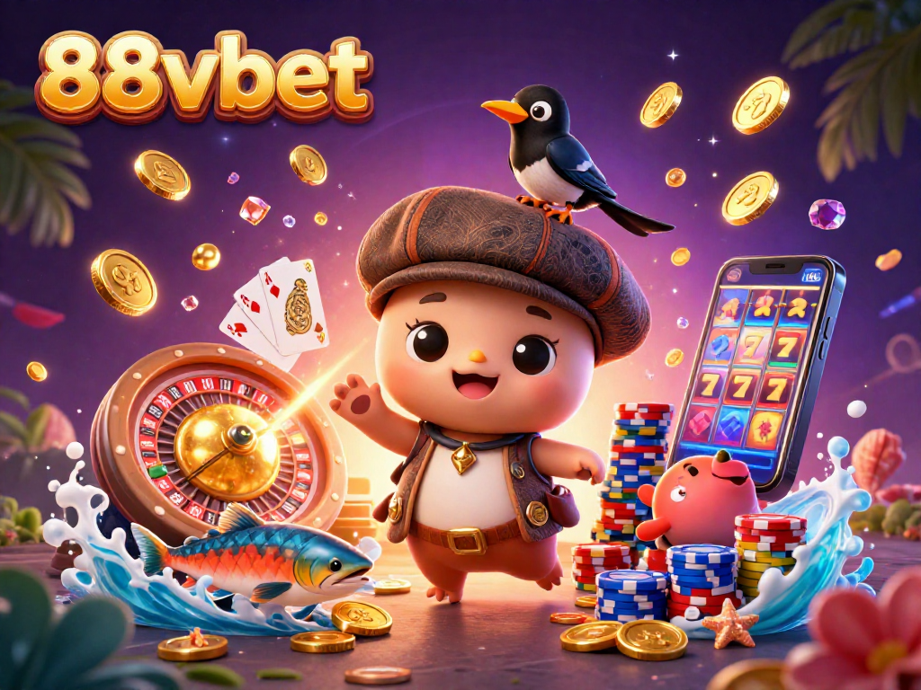 Catch the excitement at 88vbet with lively characters and dynamic casino elements.